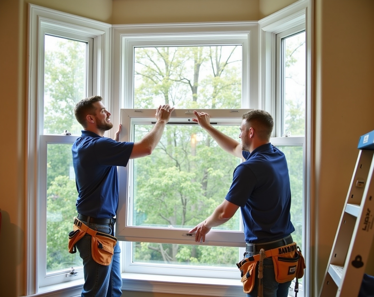Professional Window Installation Team
