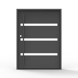 Camargo Pivot Iron Door