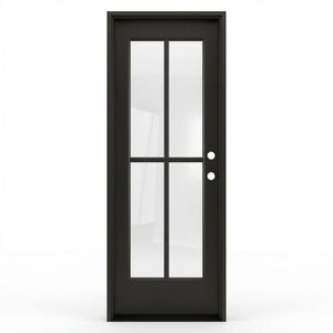 4 Lite SDL Clear Glass Fiberglass Door