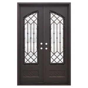 Lux 3/4 View Iron Door