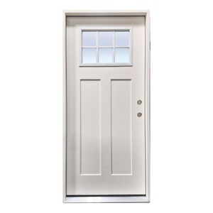 6 Lite Craftsman Fiberglass Exterior Door