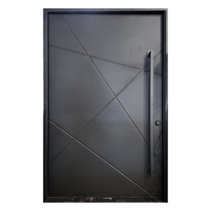 Estancia Pivot Iron Door