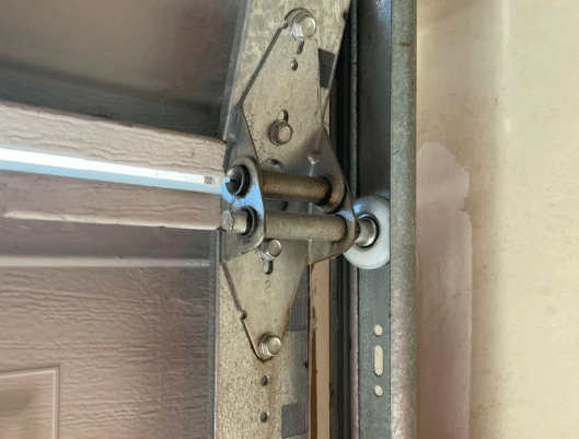 Red torsion spring for garage door