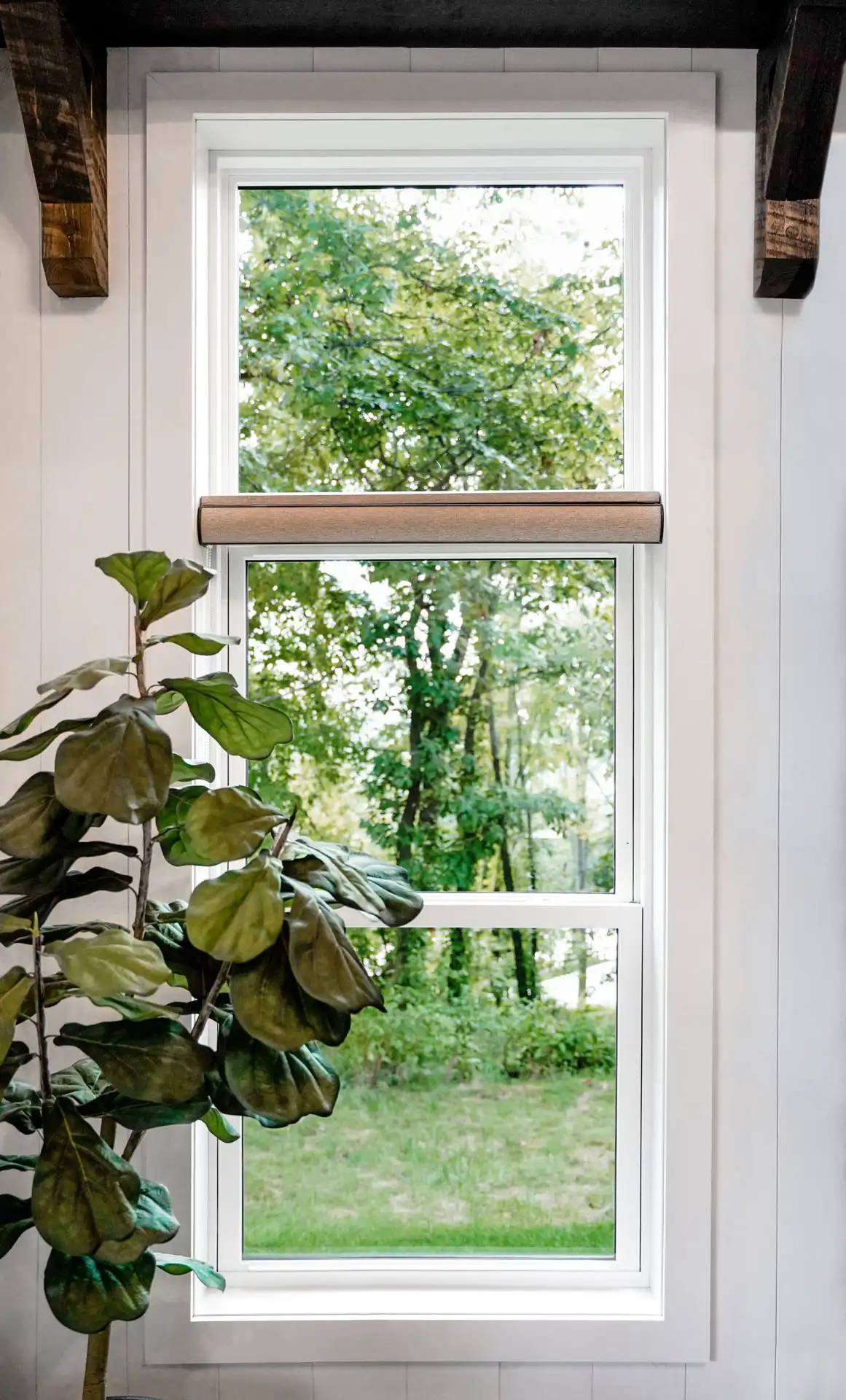 Endure™ Double Hung and Picture Window in White